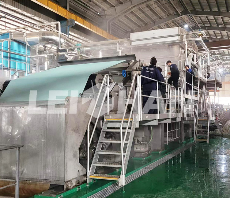 Innovative 30T/D Tissue Paper Machine of Leizhan