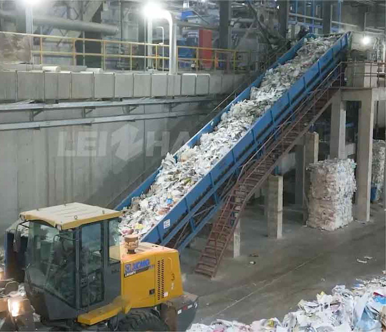 Cheap Chain Conveyor for Waste Paper Recycling Line