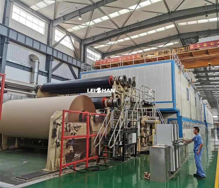100TPD Cardboard Paper Making Machine