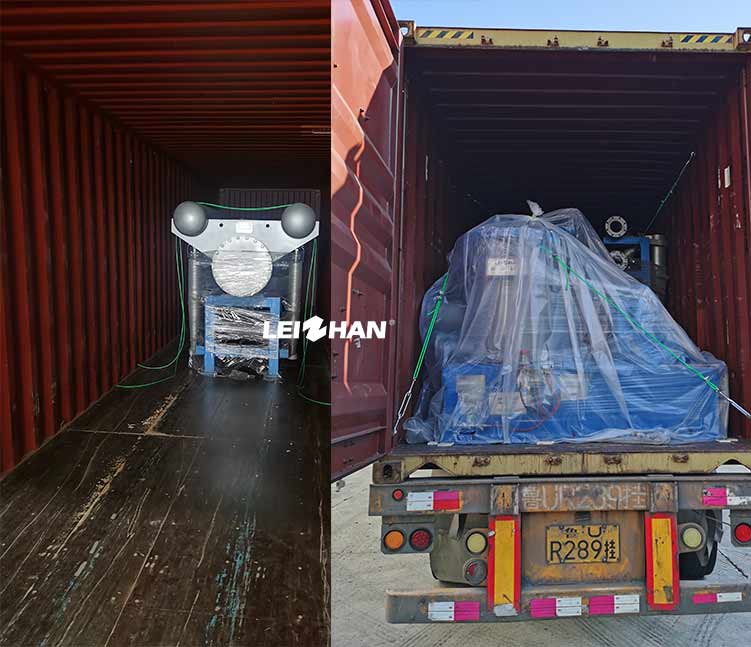 Indian Packaging Paper Pulping Line Machine Delivery Site