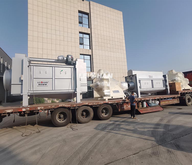 Paper Recycling Line Machine Delivery Site