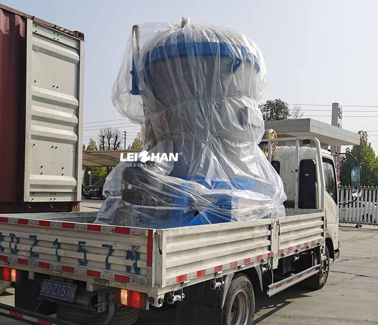 Delivery Site of Inflow Pressure Screen for Paper Production Line
