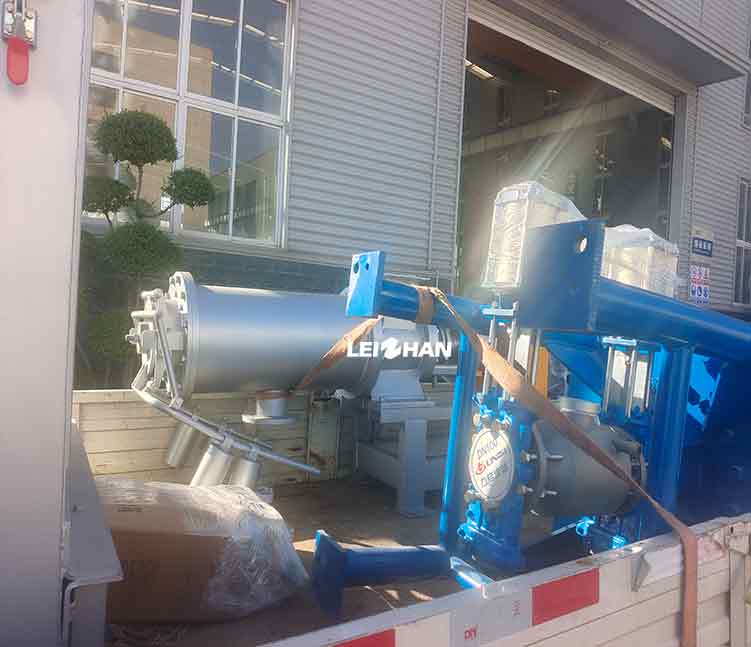 Egg tray pulping line delivery site
