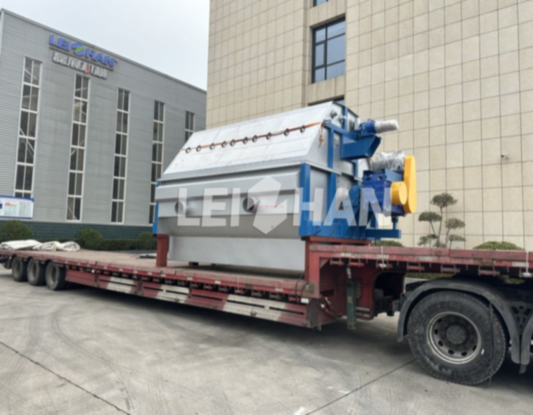 Kraft Paper Pulp Production Machine Shipped To Russia