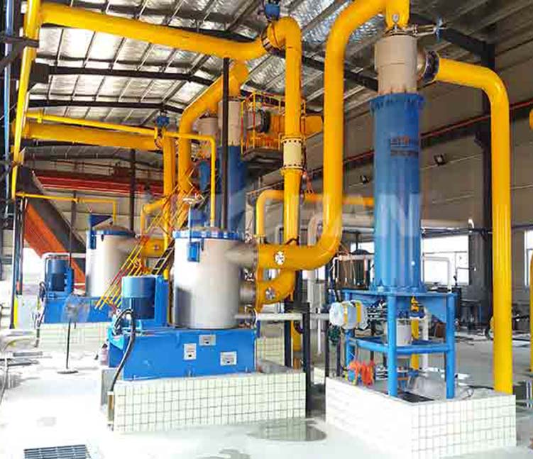 80T/18H Indian Waste Paper Recycling Pulping Line