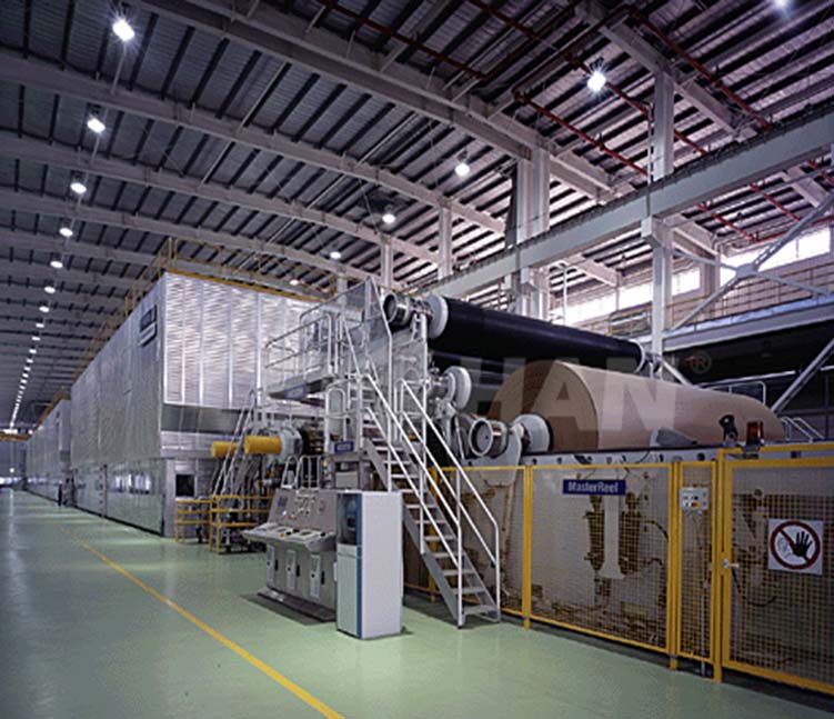 Equipment for Producing Corrugated Paper from Waste Paper
