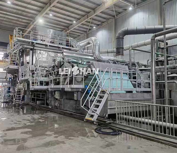40TPD Crescent Forming Toilet Paper Machine