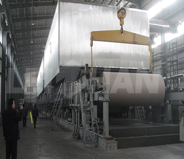 120TPD Automated Corrugated Paper Machine-Zhengzhou Leizhan Technology ...