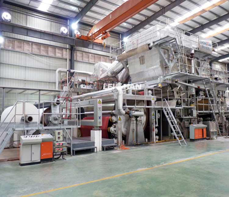 30TPD Crescent Former Tissue Paper Machine