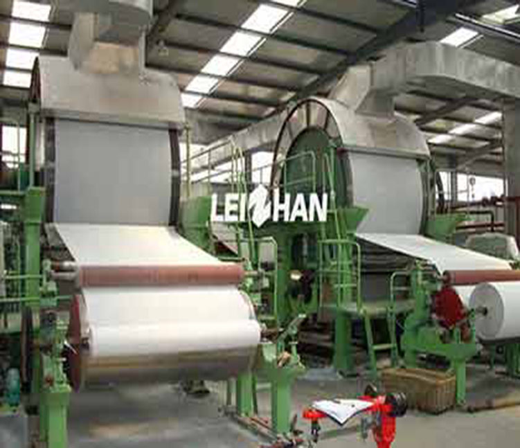 50TPD Crescent-Former Tissue Paper Machine